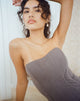 Image de Kansa Corset Top in Charcoal