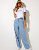 Image de Abba Straight Leg Trouser in Tailoring Blue