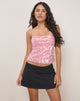 Image de Abony Top in Big Sequin Clear Tinted Pink