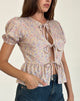 Image de Ajasi Blouse in 70s Prairie Girl Flock