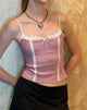 Image de Alexa Corset Top in Dusky Pink