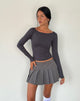 Image de Amabon Long Sleeve Top in Ocean Storm