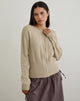 Image de Anitra Cardigan en maille torsadée Beige