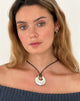 Image de l'Aurora Cord Circle Necklace by Gemini Jewels
