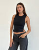 Image de Baruna Tie Back Top in Black