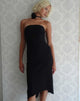 image de Bellini Bandeau Midi Dress in Black
