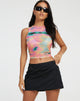 Image de Bika Vest Top in Multi Blur Orb Yellow