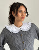 Image de Bossa Collar Top in White