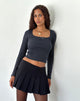 Image de Bovita Long Sleeve Top in Ocean Storm