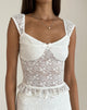 Image de Brietta Cami Top in Lace Ivory