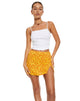 Image de MOTEL X BARBARA Minijupe Shema, Hibiscus Zebra Orange
