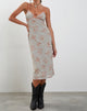 Image de la robe Camelia Mid Dress en Ditsy Rose Cluster