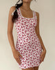 Image de Camina Dress in Summer Strawberry Off White
