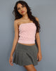 Image de Canita Top tube tricoté en rose ballet