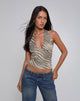 Image de Costra Top in Mesh Wild Animal Neutral