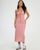 Image de Coya Maxi Dress in Love Bloom Pink Flock