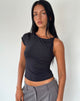 Image de Dannas Top asymétrique en noir