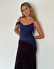 Image de Davila Top in Chiffon Ocean Storm