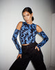 image de Denver Top in Irregular Optic Blue