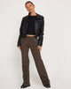 Image de Kauna Low Rise Trouser in Dark Grey