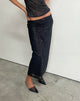 Image de Tresha Maxi Skirt in Sequin Knit Black