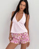 Image de Eldana Halter Top in Light Pink