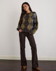 Image de Falita Trouser in Tailoring Dark Brown
