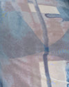 pinceau abstrait bleu