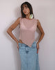 image de Etta Knitted Vest Top In Pink