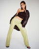 Image de Sanju Trouser in Drape Sequin Lime Green