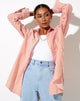 Image de Gane Shirt in Vertical Stripe Orange