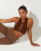 Image de Giwta Crop Top en Lycra Cocoa
