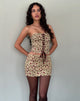 Image de Bebeka Micro Mini Jupe en Botanical Taupe