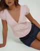 Image de Ilias Corset Top in Poplin Light Pink