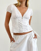 Image de Ilias Corset Top in Poplin White