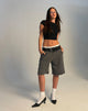 Image de Setya Long Line Tailored Shorts in Charcoal