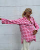 Image de Gane Shirt in Check Pink White