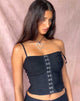 Image de Hateya Corset Top in Black