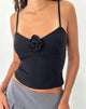 Image de Indus Cami Top in Rosette Black