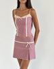 Image de la mini-jupe Istari, rose foncé