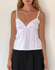 Image de Jepuni Cami Top in White Poplin