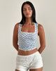 image de Jinisia Corset Top in Floral Stripe