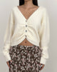 Image de Jiyo Cardigan froncé en maille ivoire