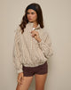 Image de Kalle Shell Jacket in Brown Check