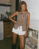 Image de Kayvata Top in Mini Gingham Brown
