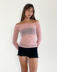 Image de Kazi Bardot Top in Crinkle Pink