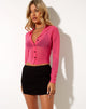 Image de la chemise Kelly en maille rose