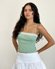 Image de Kinaya Cami Top in Blue and Yellow Check