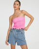 Image de Kiyo Bandeau Top in Bubblegum
