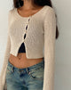 Image de Kazayo Long Sleeve Knit Top in Natural